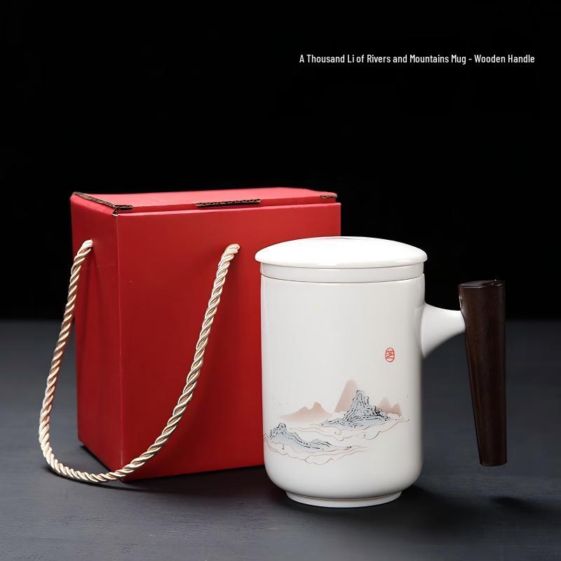 Shangqi Thousand Li Mountains Ceramic Mug