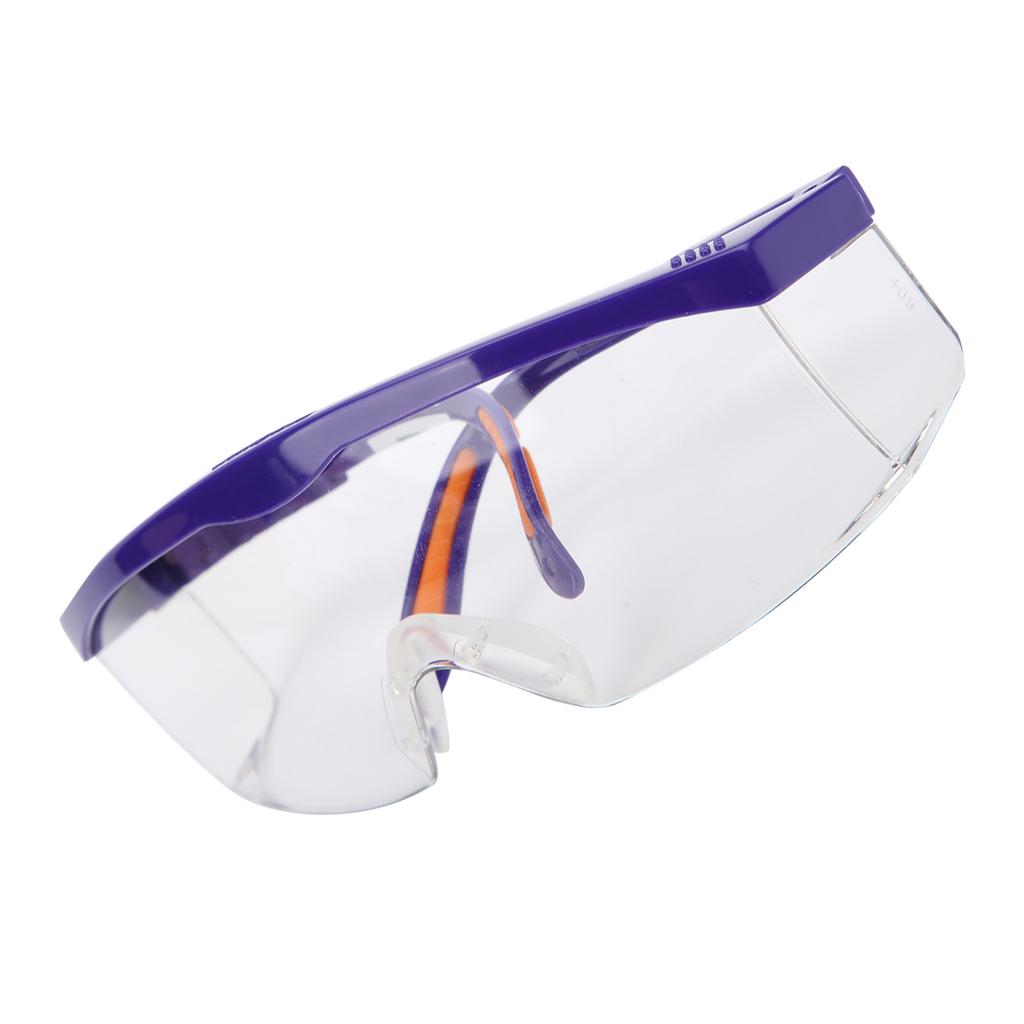 AntiImpact Safety Glasses AntiFog Scratch Resistant UV Protection Transparent PC Lens for Riding