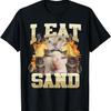 Ik Eet Zand Grappige Kat Meme Eet Cement Domme Katten Grappige Humor T-shirt