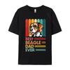 Vintage Best Beagle Dad Ever Tshirt Pet Lover Tshirts Gift From Daughter And Son Man Harajuku Style Tshirts