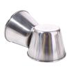 12PCS/SET Small Size Dipping Sauce Cup 304 Stainless Steel Seasoning Dish  Western Cuisine