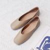 Genuine Leather Woman Casual Flats Female Retro Shoes Low Heeled Soft Soled Flat Shoes Casual Versatile Loafers Women