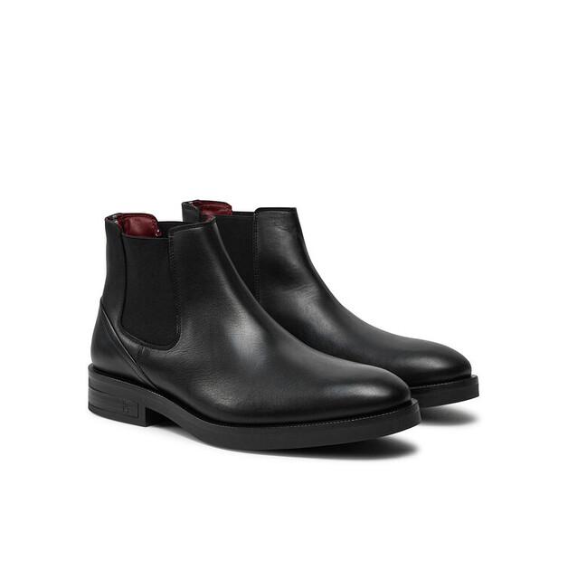 Ботинки челси Tommy Hilfiger Premium Hilfiger TL LTH FM0FM05185, черный
