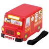 Skater Bus-Shaped Lunch Box, Two-Tier, Perfect for Kids, Kindergarten, Preschool, and Elementary School, Cute, Small, Kirby of the Stars, Nintendo, Bo