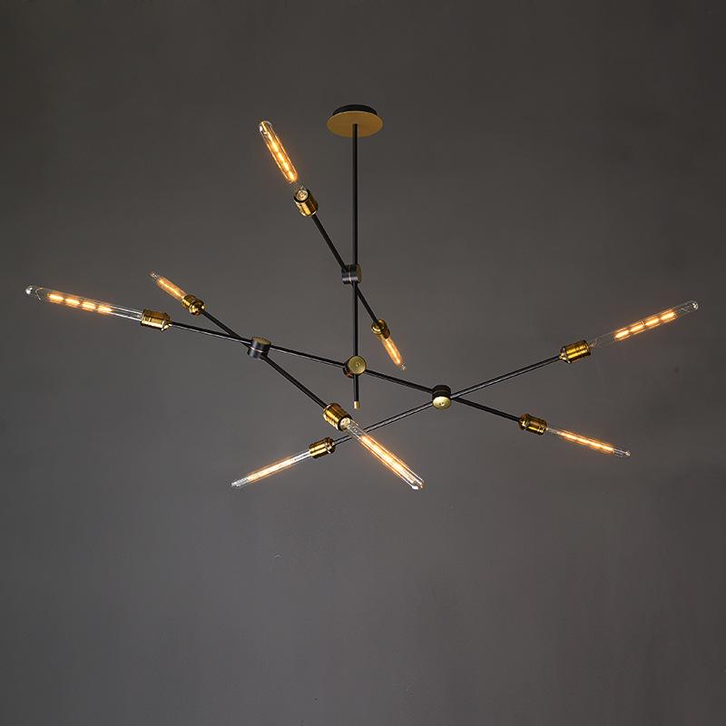 Nordic Retro Chandelier for Living Room, Villa, Loft, or Hotel