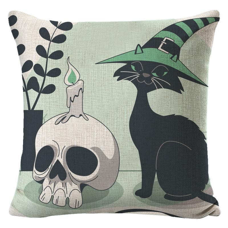 Pillow Christmas Pillowcase Set Home Bed Cushion Cover Office Sofa Waist Cushion