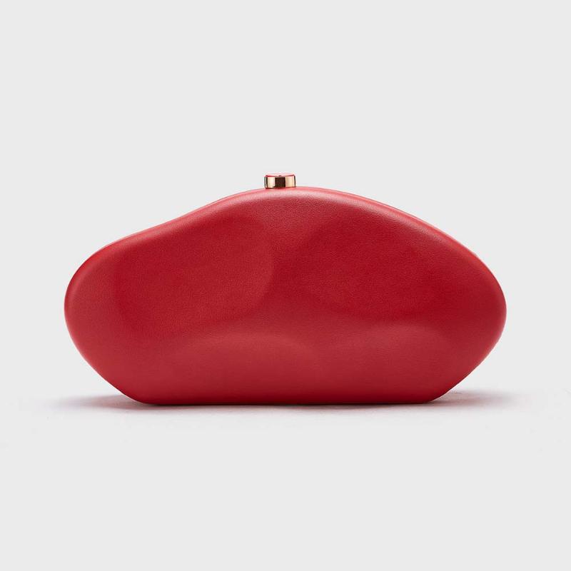 New Evening Bag Pu Leather Clutch Shoulder Fashion Crossbody Special Shaped Original Women's Mini Handbags Luxury Designer Bags