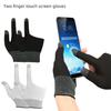 1 Pair Billiards Gloves Super Soft High Elastic Wear Resistant 2 Finger Billiard Pool Gloves Touch Screen Gloves