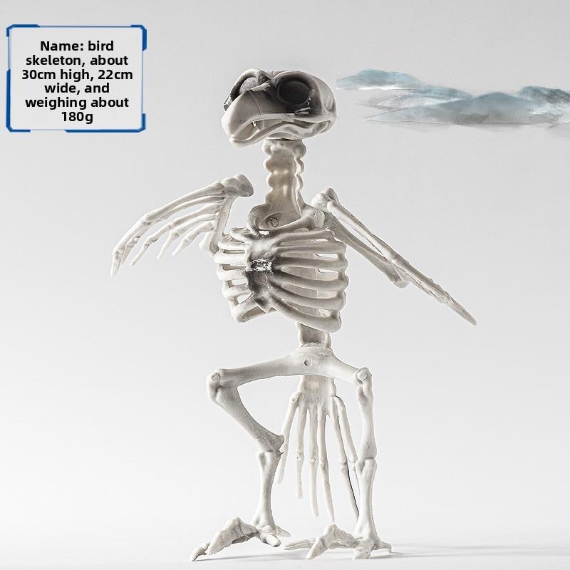 Halloween Dark Animal Skeletons For Haunted House Decor
