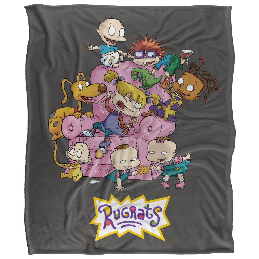 Rugrats Silky Chair Supersoft Blanket