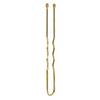 300PCS Women Wavy Thin U Shape Clips Hairpins Styling Hairdressing Salon Tool(Gold S)