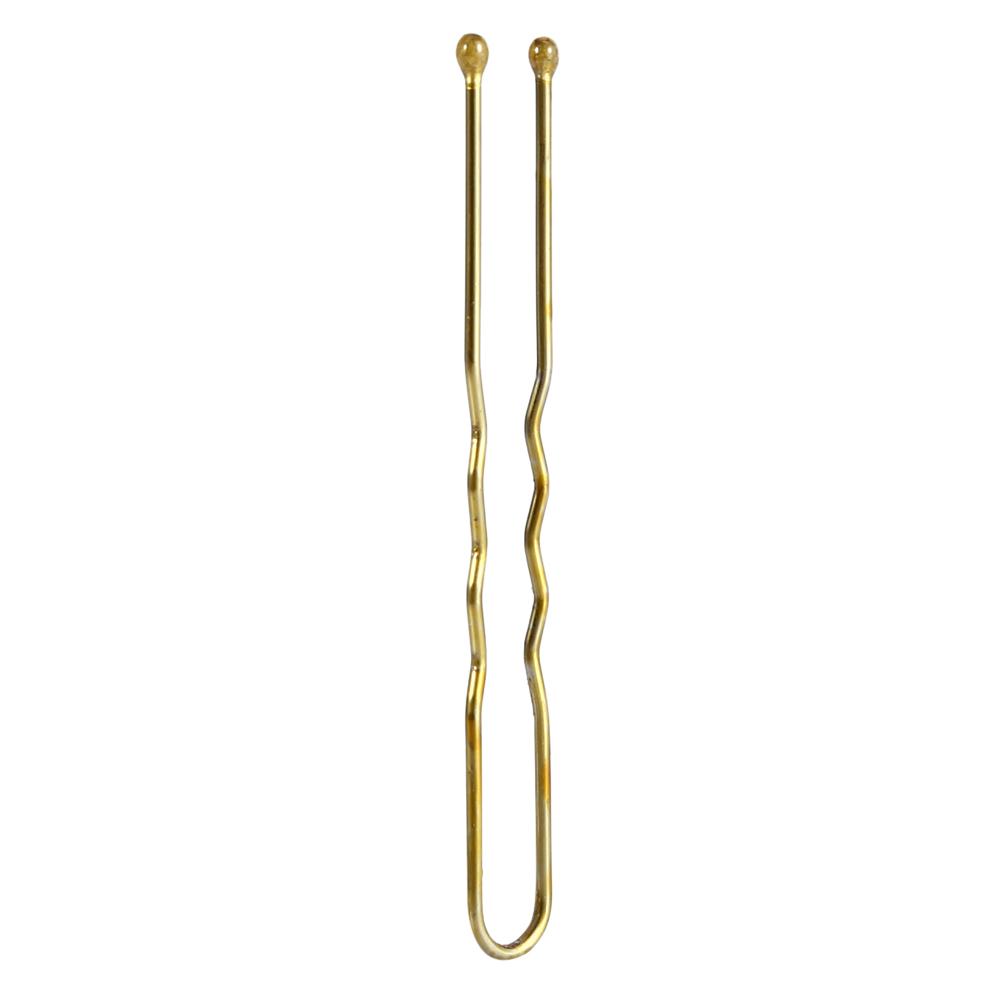 300PCS Women Wavy Thin U Shape Clips Hairpins Styling Hairdressing Salon Tool(Gold S)