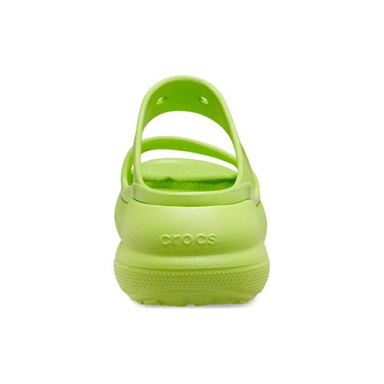 Crocs Classic Puff Outdoor Sports Sandals Women Sandals Lemon-Green 207670-3UH