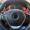 For BMW X1 2012-2018  model Car Interior Accessories Aluminum Alloy Car Steering Wheel Gear Shifters Paddle Shift Extension
