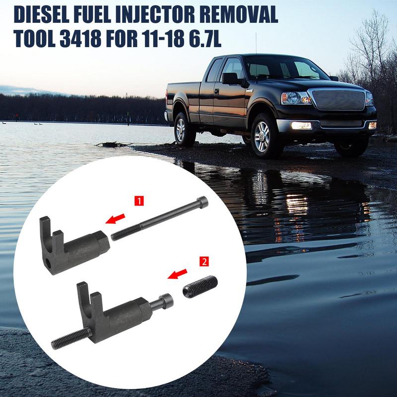 Instrument de îndepărtare a injectorului de ulei pentru motoare, dezasamblare injector, instrument de extragere, înlocuire, instrument de îndepărtare a injectorului heavy duty, injector