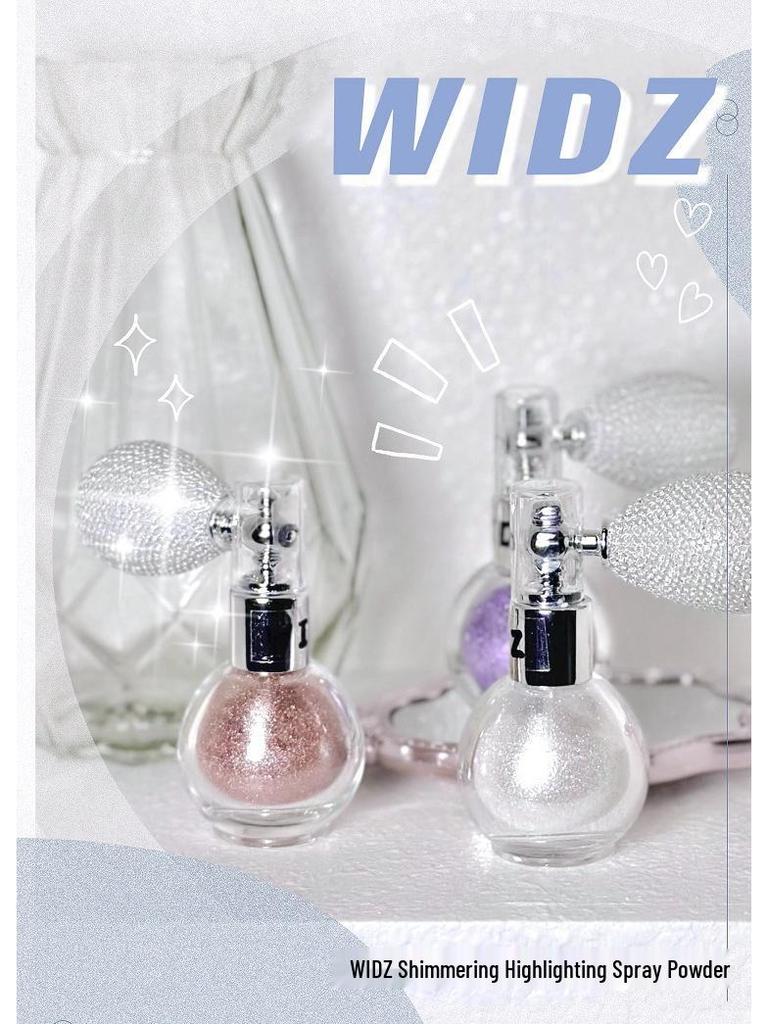 Pearlescent Glitter High Gloss Fragrant Loose Powder Spray