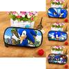 Sonic The Hedgehog Large Capacity Pencil Case With Nylon Material For School Supplies