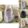 Nylon Casual Backpack For Teens With Lightweight Designfor Travel Or School