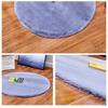 Round Shaped Rug Artificial Wool Hairy Carpet Floor Mat Soft Area Tapetes,60cm