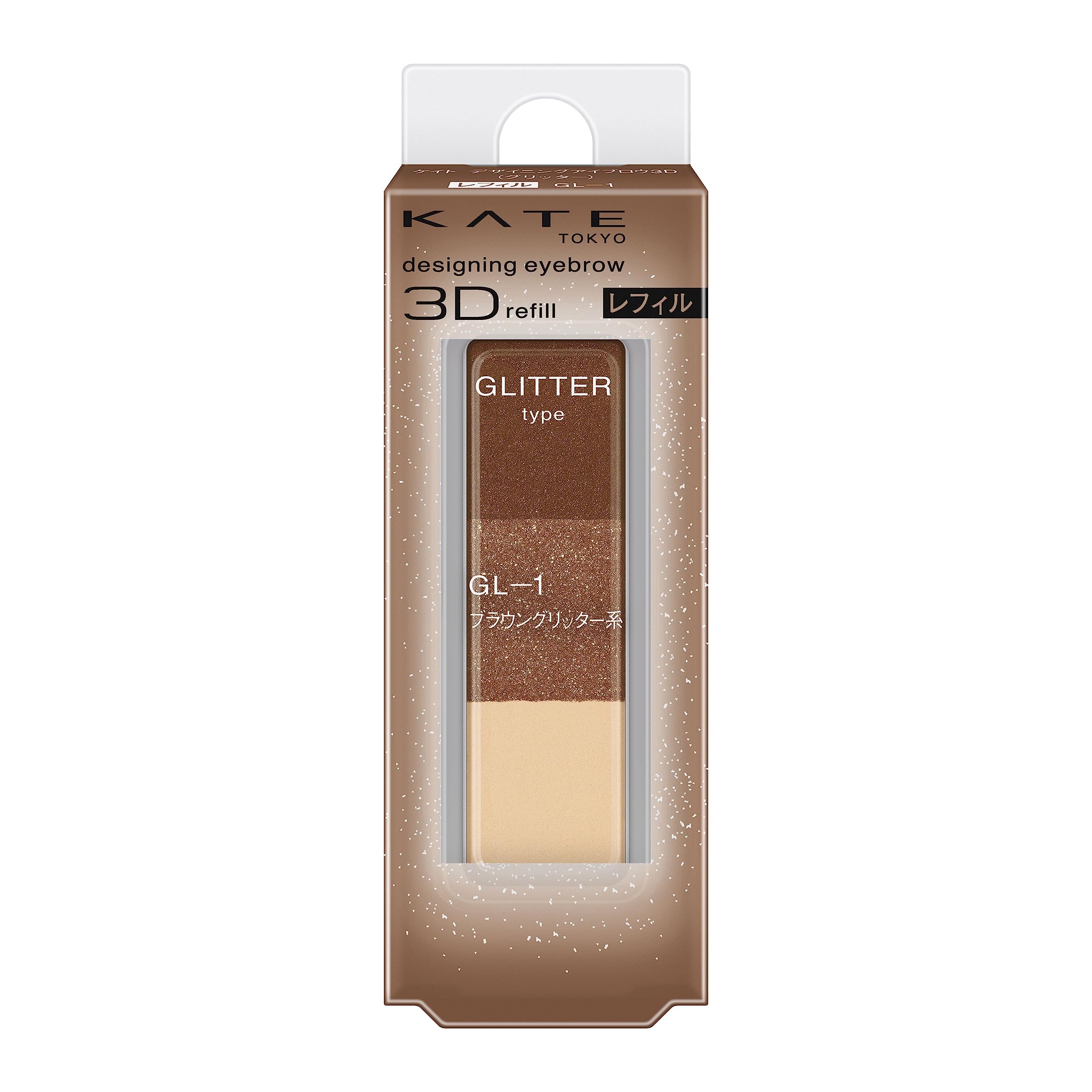 Kate Designing Eyebrow 3D Refill (Glitter) GL-1