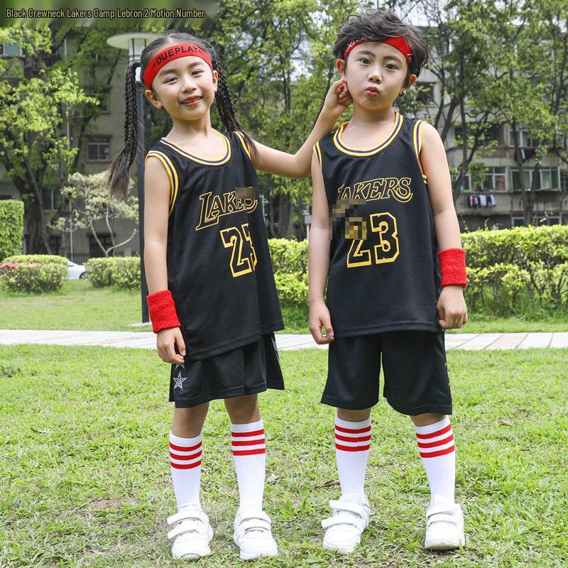 Kids' Summer Basketball Uniform Set: Sports Vest for Kindergarten & Primary School