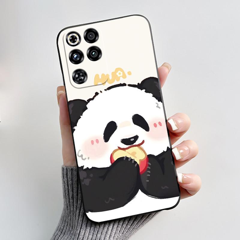 Für ZTE Nubia Red Magic 11 Pro Hülle Niedliches Liebeshase Lustig Schwarz Matt Weiche Silikonhülle Für RedMagic 11 Pro + Plus Handyhülle