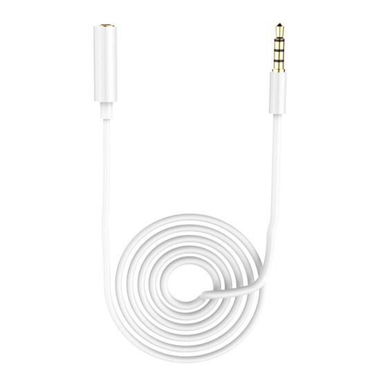

Earphone Extension Cable Signal Transfer Plug Stereo Audio Play 3.5mm Male to Female 1M