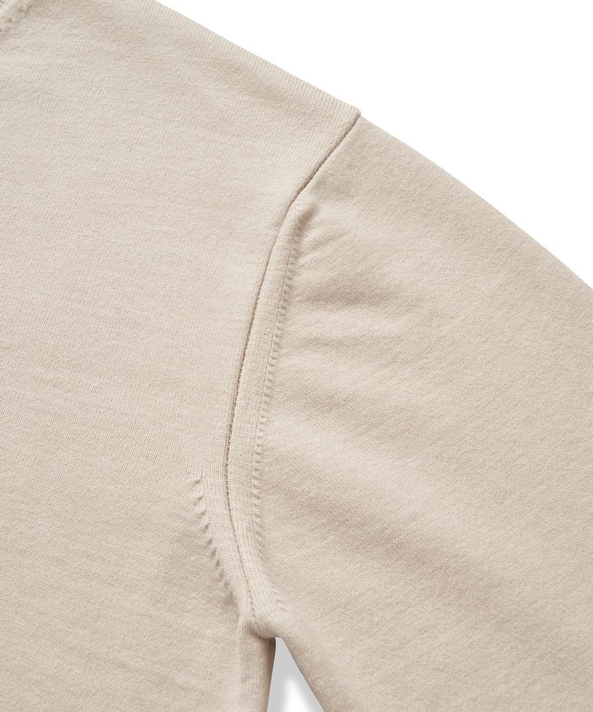 CUZNELLO Soft Touch Round Knit_Oatmeal