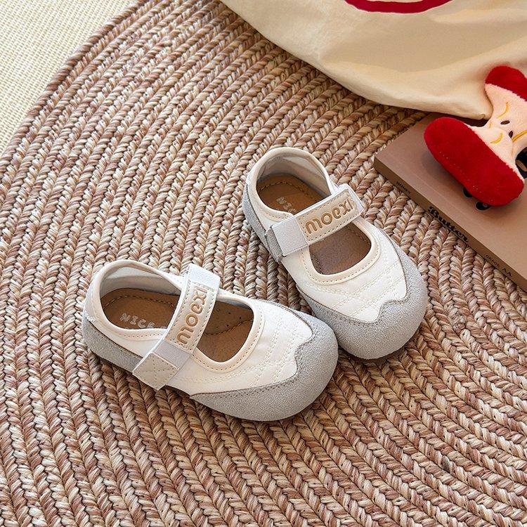Girls shoes 2025 spring and summer Korean version of children's Mary Jane shoes soft-soled baby princess shoes lightweight single shoes sports shoes