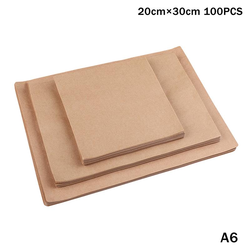 50/100 Stück Pergamentpapier Backpapier Antihaft Vorgeschnittenes Backpergament Backpapier Für Ofen Heißluftfritteuse Grillmatte Papier