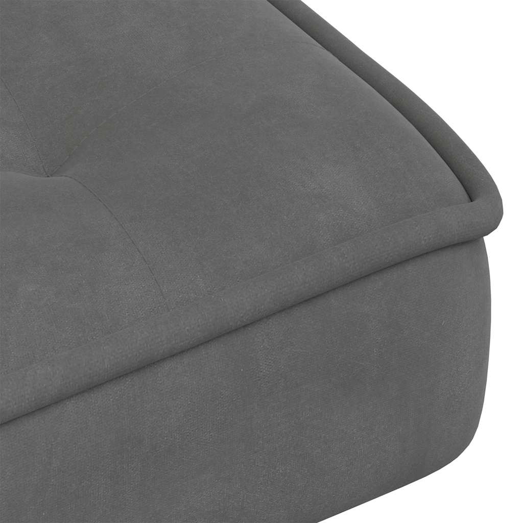 Relax Armchair Dark Grey 64 x 74 x 84 cm Velvet