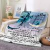 1PC Inspirational Quote Blanket, Throw For Sofa, Bed, Travel, Printing Blanket With Soft And Warm Fabric yy250918179