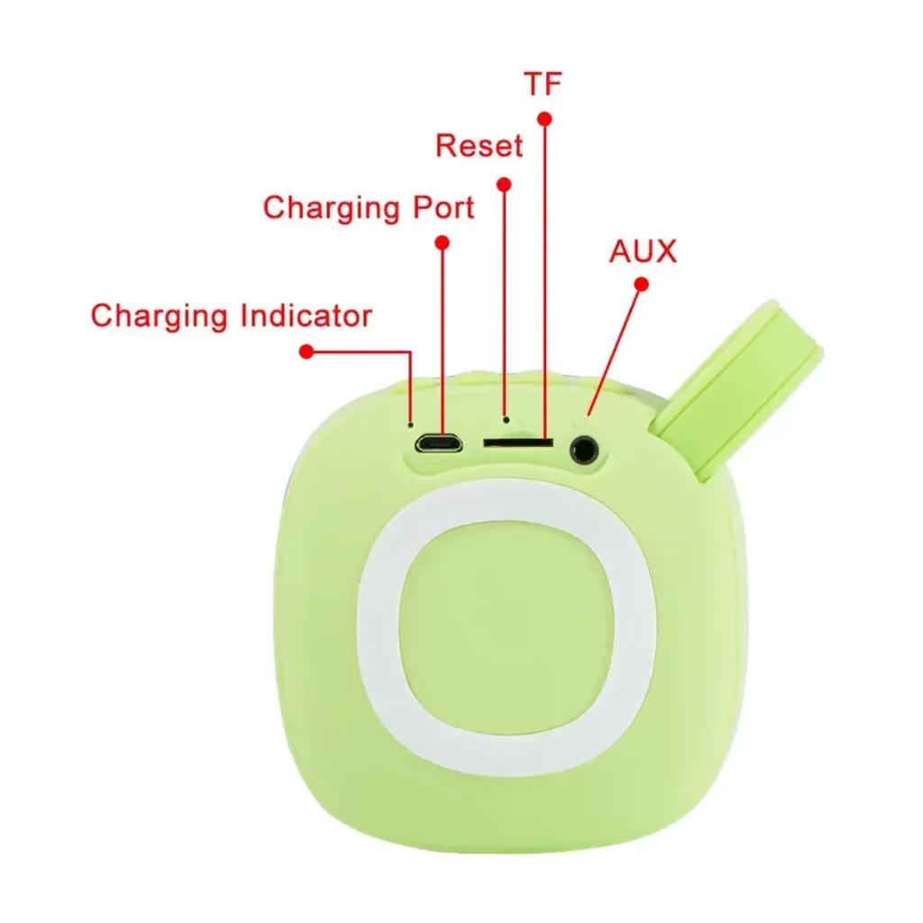 Hot Selling Wireless Bluetooth Speaker High Fidelity Subwoo Fer Used for Family Gatherings and Small Gatherings
