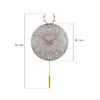 Clock Deer Head Sculpture 12inch Battery Operated Decorative Nonticking European Pendulum for