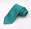 [GANJI] Business Necktie, Jacquard Weave, Solid Color, Made in Japan, 30 Colors, Boxed (Moss Green)