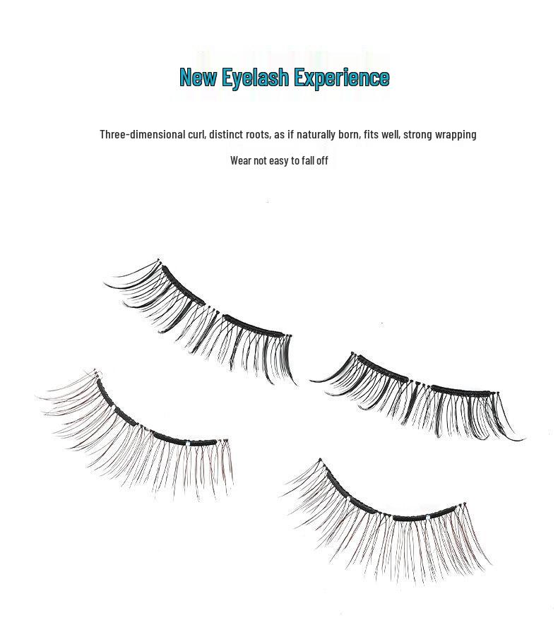 Soft Lightweight Magnetic False Eyelashes: Easy & Glue-Free, Natural Look