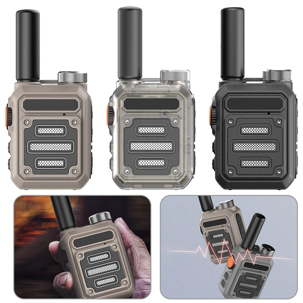 Mini Walkie Talkie PMR 446 USB Przenośne Radio Dwukierunkowe Podwójny PTT Walkie-talkie Przenośne Radio do Polowania Kawiarnia