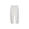 Li Ning Fitness Series Color Block Quick Dry Cool Sports Long Pants Women Bottoms Wind-Bell-Gray AYKS934-3