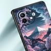 Rosa Sonnenuntergang Berg Handyhülle Cover für Xiaomi Mi 17 Pro Max 15 14 13 12 11 Ultra 15T 14T 13T 12T 11T Pro Lite Weiche TPU Hülle