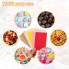 uxcell 100pcs Kraft Paper Treat x Kraft Candy Flat Favor Small Gift Bags for and Brown Bags, 6" 3" Oil-Proof Bags, Bags, Bakery, Cookies, Desserts,