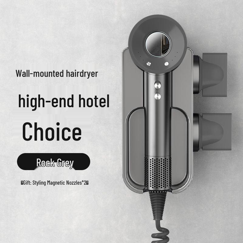 Chrome-Plated ABS Hairdryer 1500W with Hotel-Quality Nozzle
