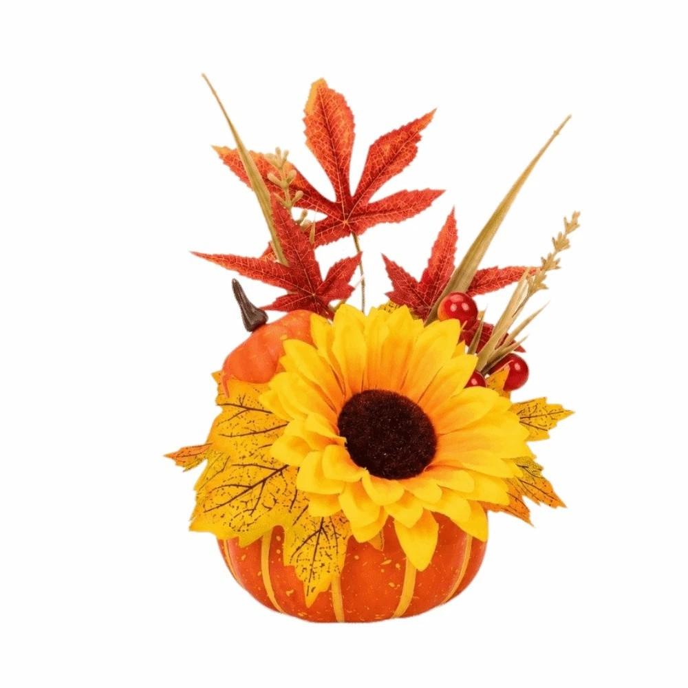 Maple Leaf Halloween Ornaments DIY Desk Ornaments Fall Harvest Decorations Thanksgiving