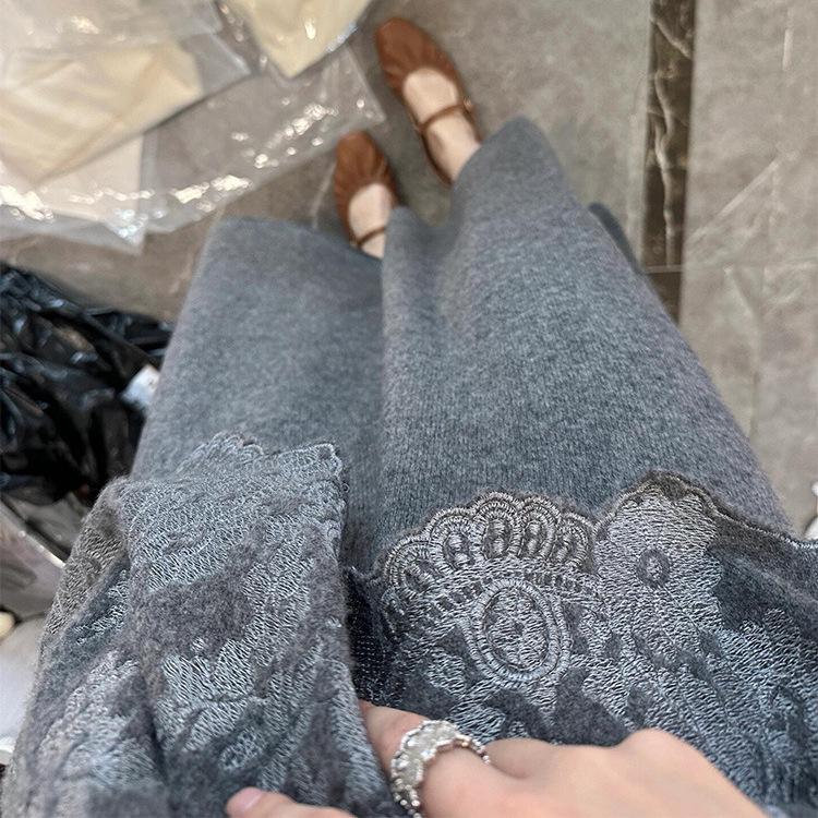 Women's Soft & Thick Knitted Skirt - New 2024 Autumn/Winter Korean Slim Fit