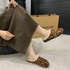 Fashion New Fuzzy House Slippers For Women Men Winter Mules Garden Shoes Soft Plush Slippers Outdoor Warm Furry Clogs Slide Snow Boots