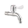 Huangu Dual Outlet Stainless Steel Washing Machine Faucet