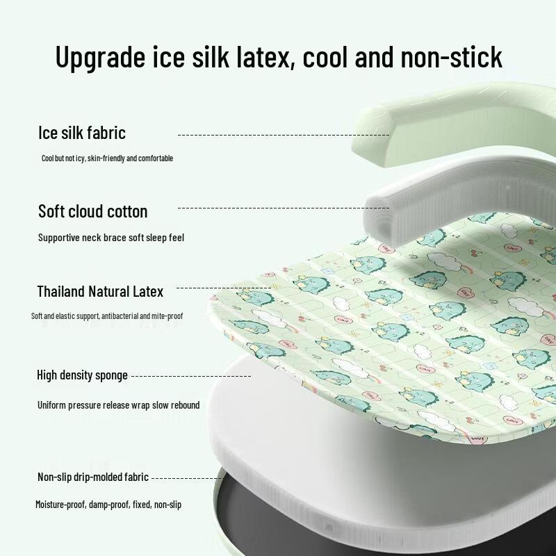 SEE KEAN Summer Cooling Pet Bed with Latex Mat