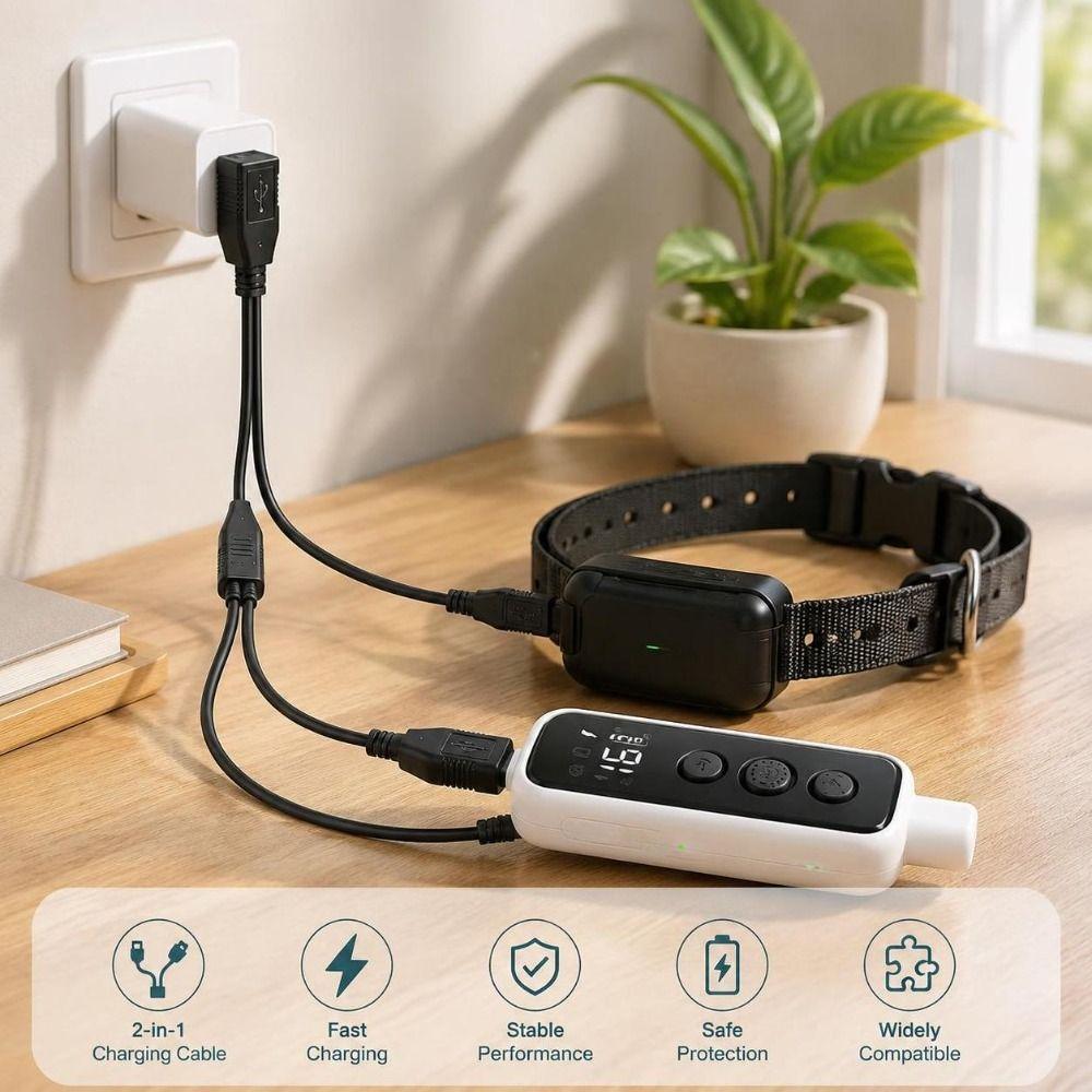 Charging Protection Charger Cord Fast Charging Training Collar Charger for Bousnic Dog Training