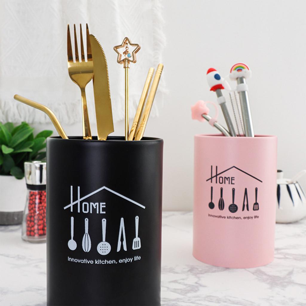 Stainless Steel Chopsticks Holder Drying Rack Silverware Organizer Tableware Stand Kitchen Countertop Decor for Fork Chopsticks