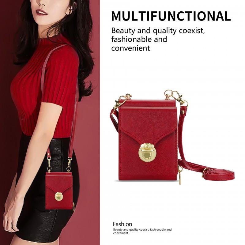 Foldable Phone Case Galaxy Z Flip7 6 5 4 3 With Strap Crossbody Wallet Zipper Pocket Handmade PU Leather Cover