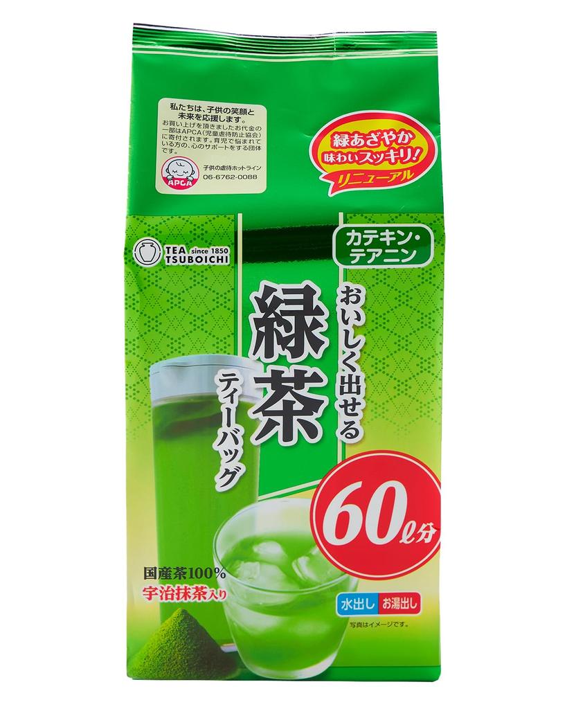 Tsuboichi Tea Shop, Tsuboichi Delicious Green Tea Tea Bags, 160g (40 Bags)